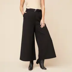 S COCCI - Pantalón Culotte Tiro Alto S.Cocci Mujer Casual