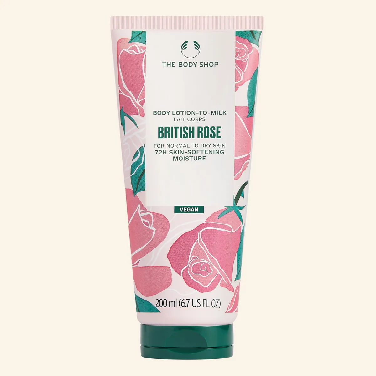 THE BODY SHOP - Loción Corporal De Rosa Británica The Body Shop
