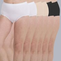 Pack de 6 Calzón Alto Algodón Gift Box Mujer