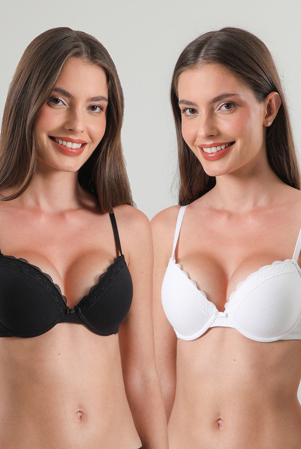 FLORES - Pack De 2 Sostemes Perfect Balconet Mujer Flores