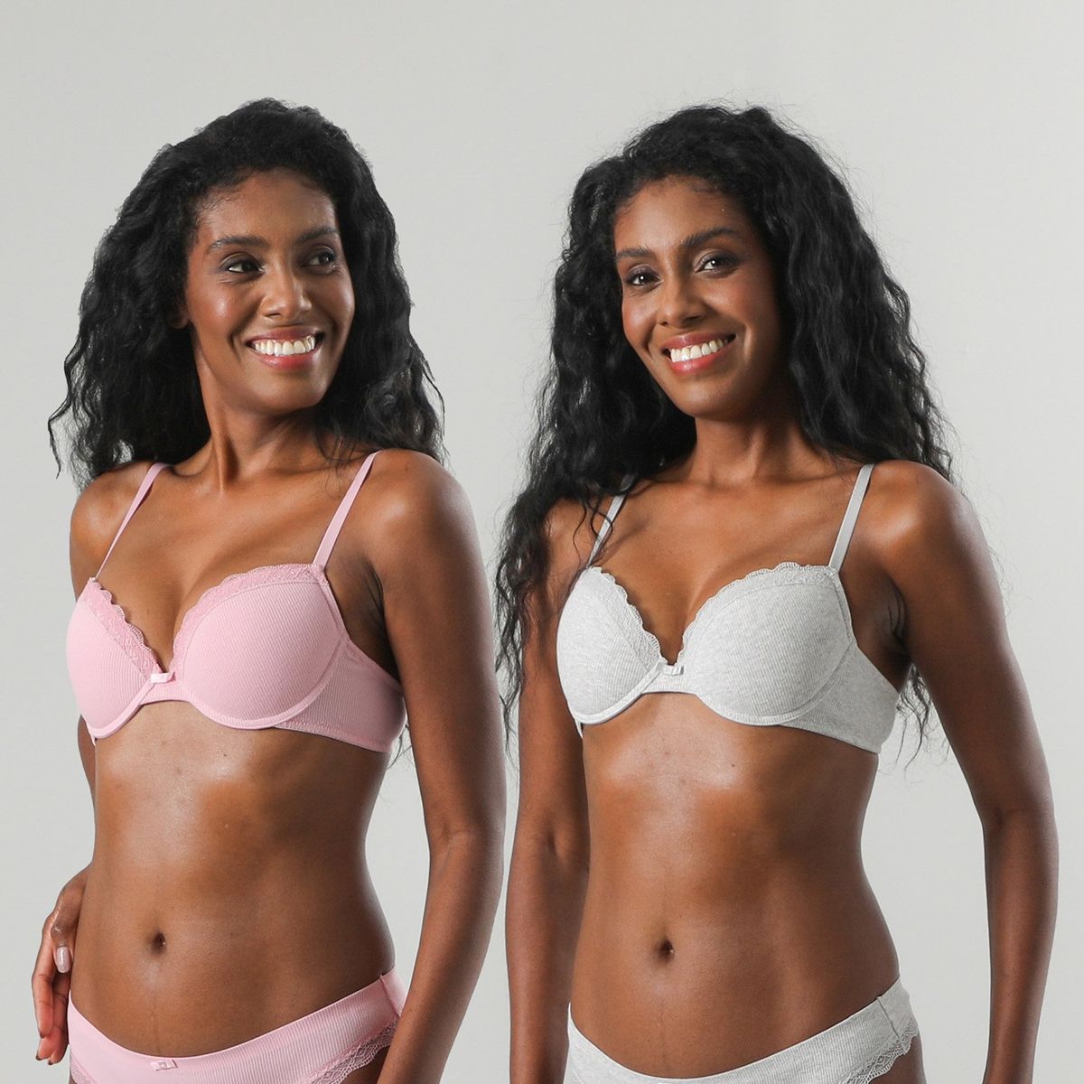 FLORES - Pack De 2 Sostemes Perfect Balconet Mujer Flores