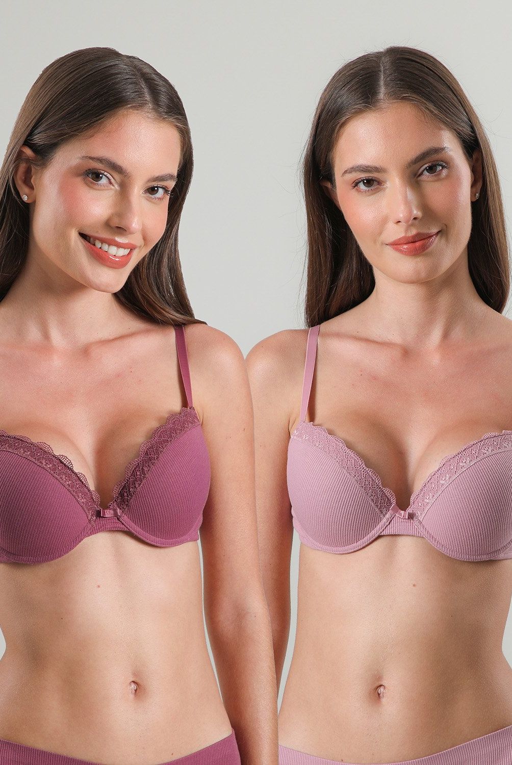 FLORES - Pack De 2 Sostemes Perfect Balconet Mujer Flores