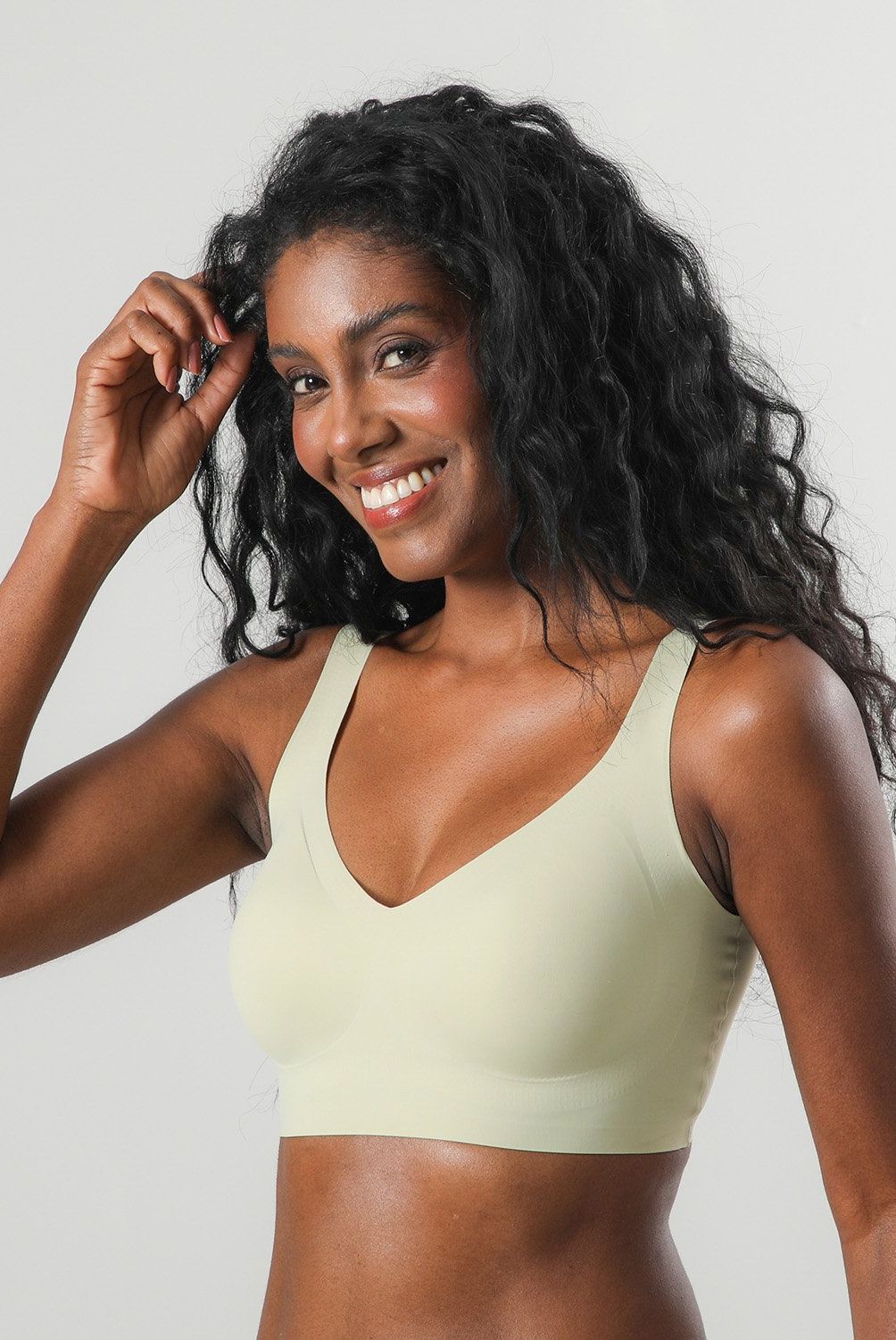 FLORES - Sostén Seamless Classic Mujer Flores