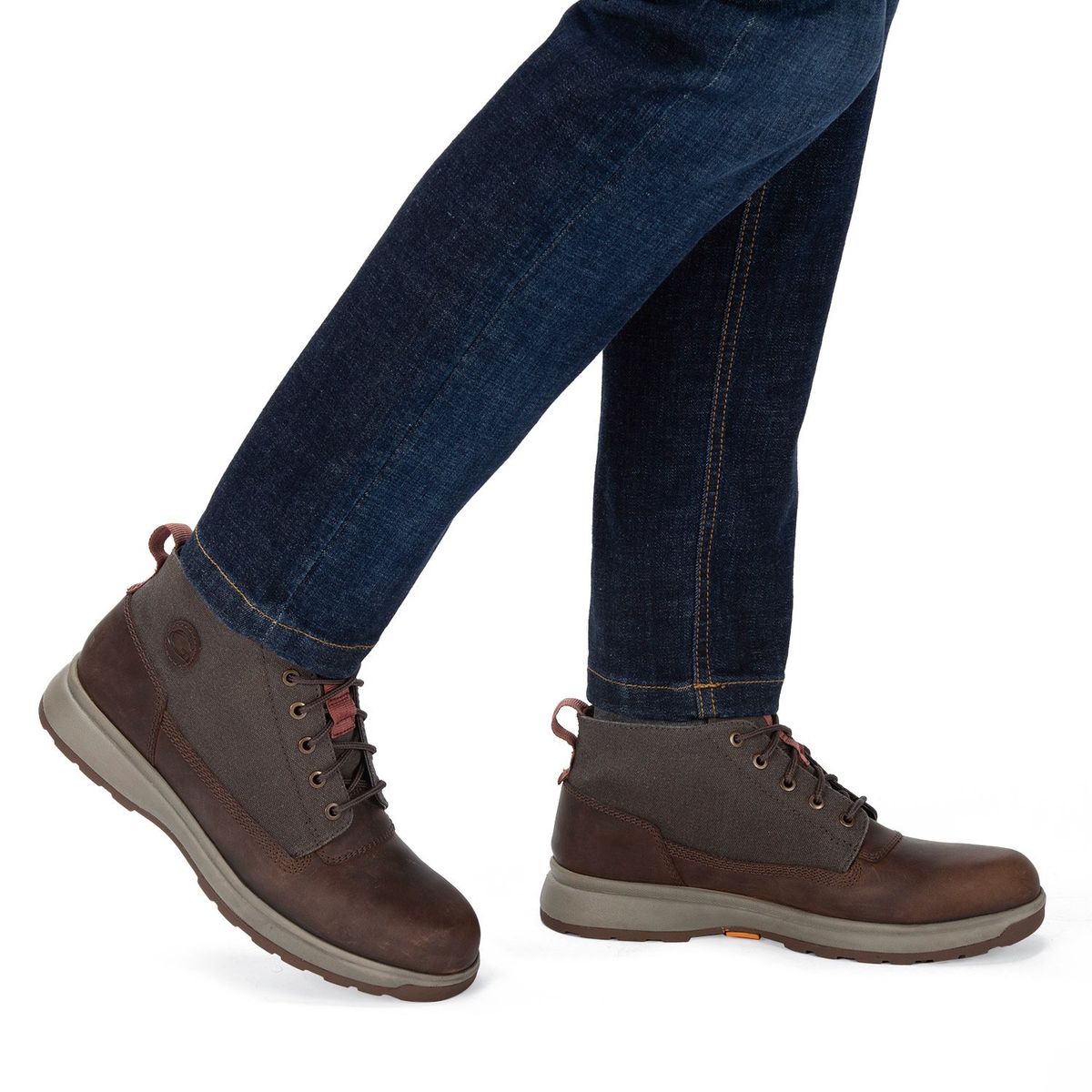 GUANTE - Vernon Botín Cuero Hombre Café Guante