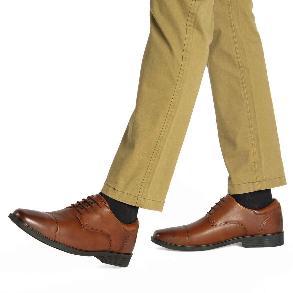 GUANTE - Zapato Formal Hombre Cuero Café Guante