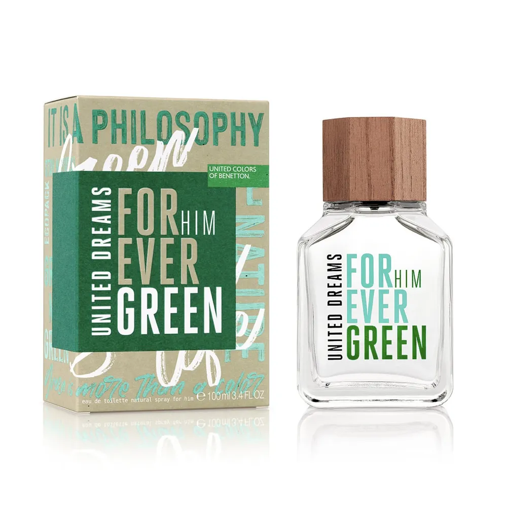 Benetton United Dreams Forever Green for Him EDT 100 ml, foto 2
