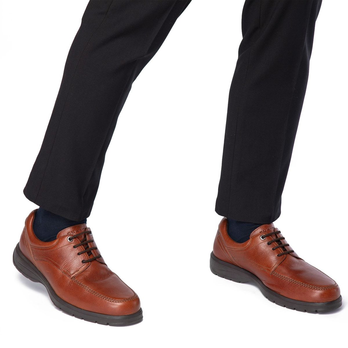 GUANTE - Dallas Zapato Cuero Hombre Café Guante