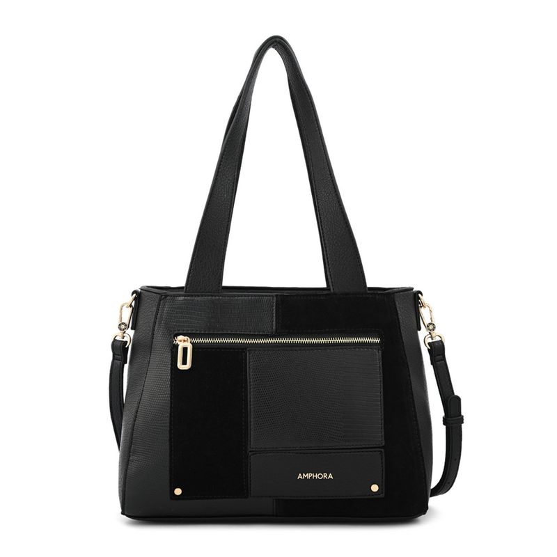 AMPHORA - Cartera Mujer Negro Especial Amphora
