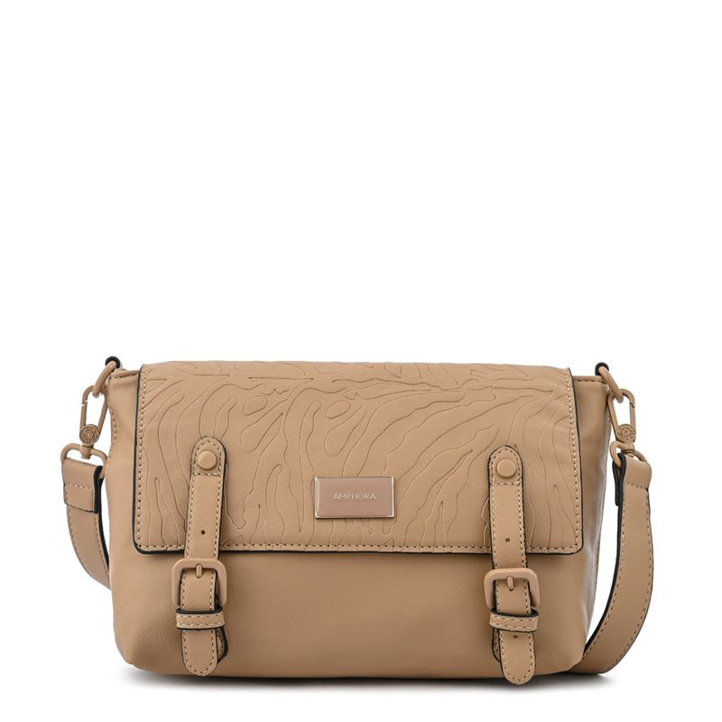 AMPHORA - Cartera Mujer Beige Oscuro Amphora