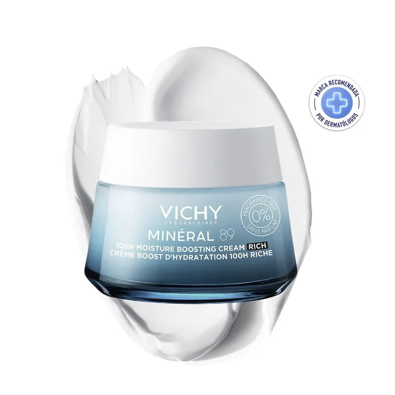 Crema Hidrante Facial Minéral 89 100h 50 Ml