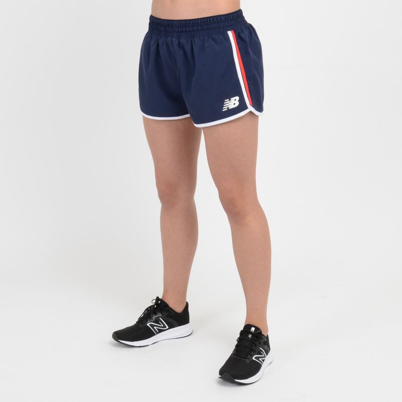 NEW BALANCE - Short Deportivo Team Chile Mujer New Balance