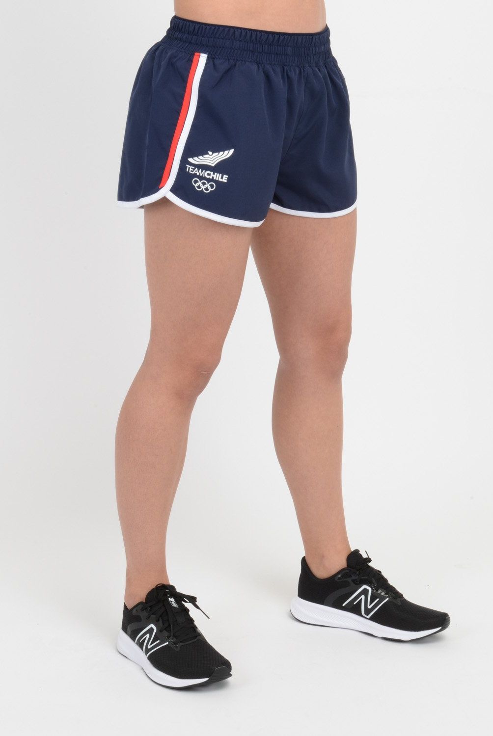 NEW BALANCE - Short Deportivo Team Chile Mujer New Balance