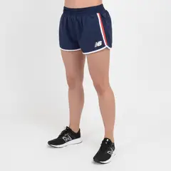 NEW BALANCE - Short Deportivo Team Chile Mujer