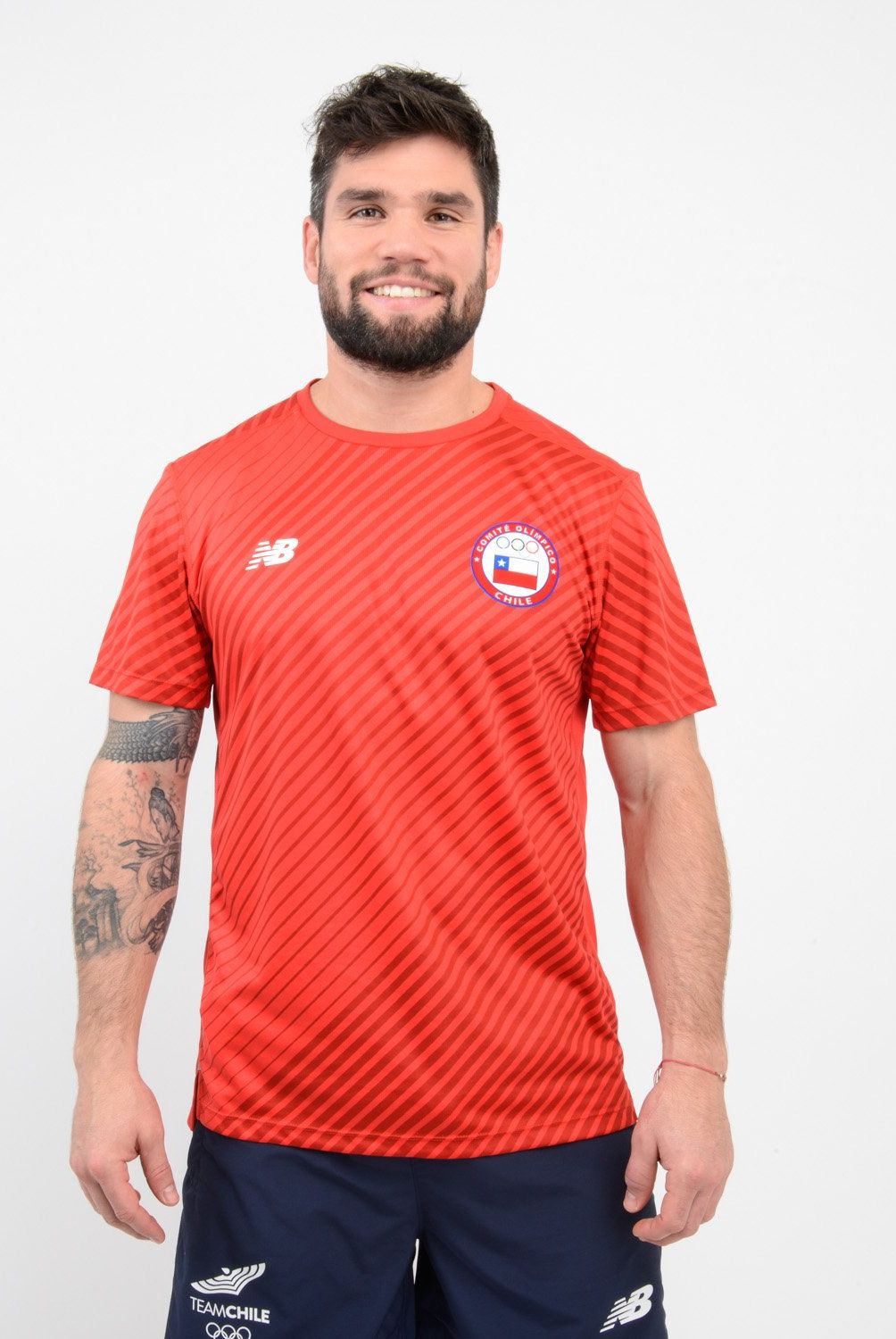 NEW BALANCE - Polera Team Chile Mujer New Balance