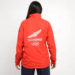 NEW BALANCE - Chaqueta Team Chile Mujer Deportiva