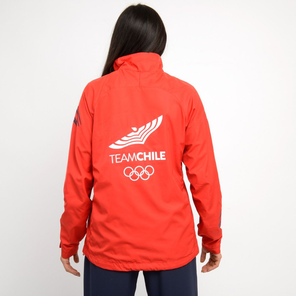 NEW BALANCE - Chaqueta Team Chile Mujer Deportiva New Balance
