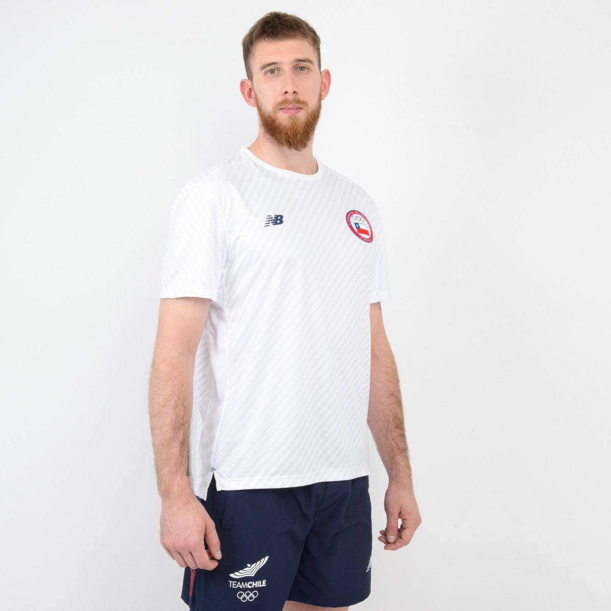 NEW BALANCE - Polera Team Chile Hombre New Balance