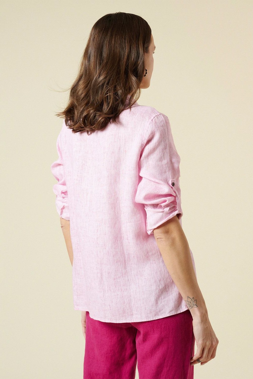 SAVILLE ROW - Blusa Manga Corta Algodón Mujer Saville Row