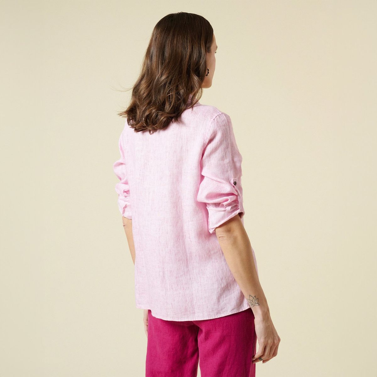 SAVILLE ROW - Blusa Manga Corta Algodón Mujer Saville Row