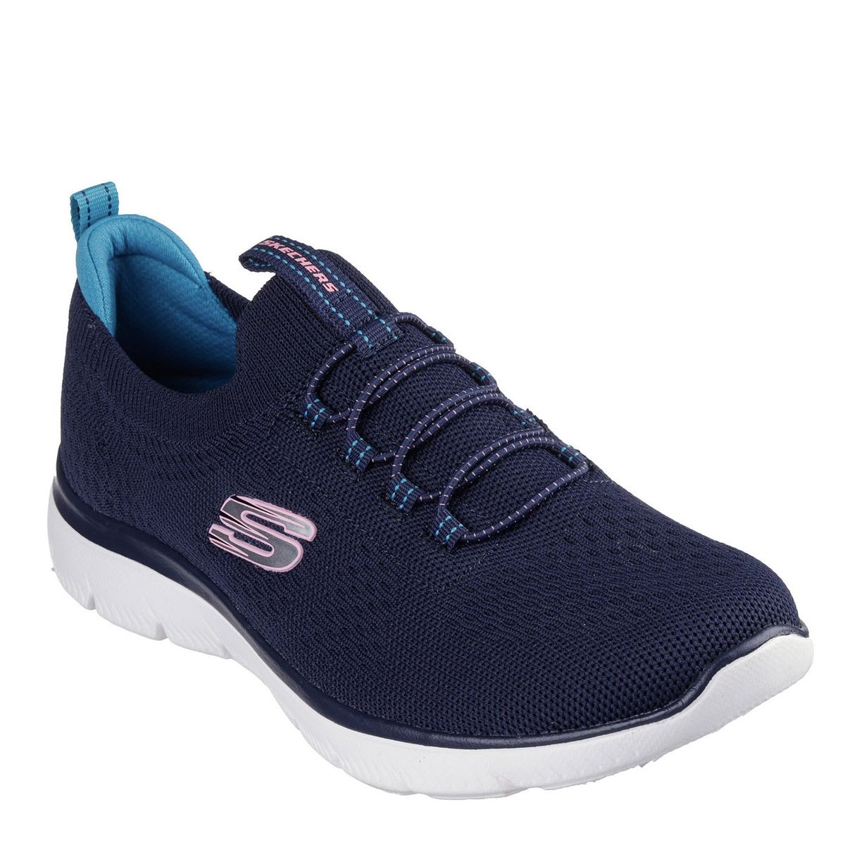 SKECHERS - Zapatilla Cross Training Mujer Azul Skechers