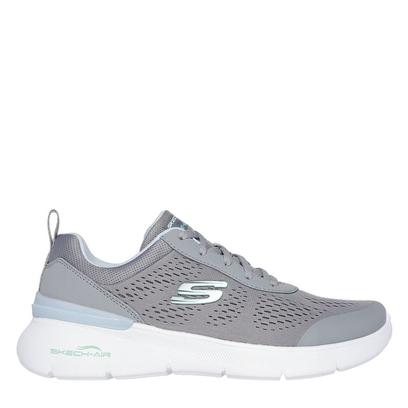 SKECHERS - Zapatilla Cross Training Mujer Gris Skechers