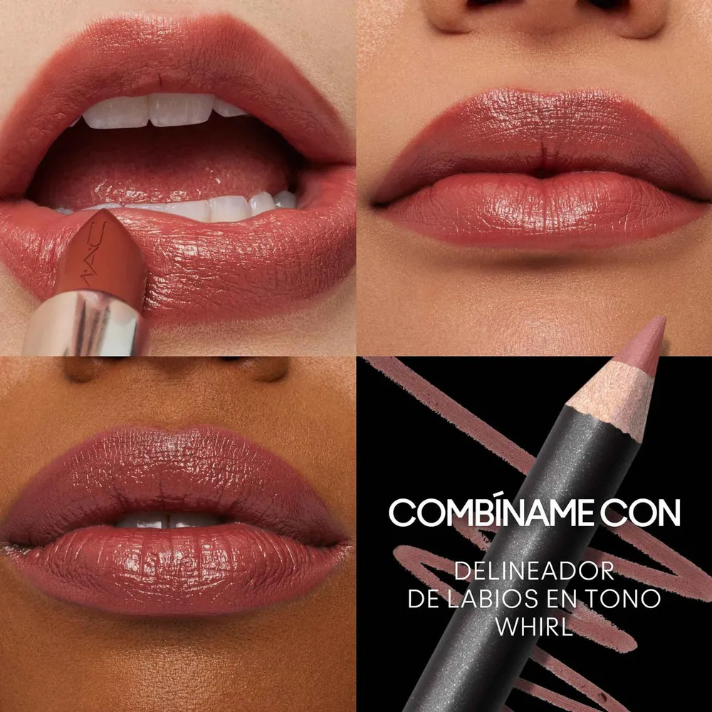 MAC Macximal Sleek Satin Lipstick Creme In Your Coffee, foto 5