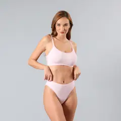 FLORES - Peto Rib Espalda Encaje Mujer