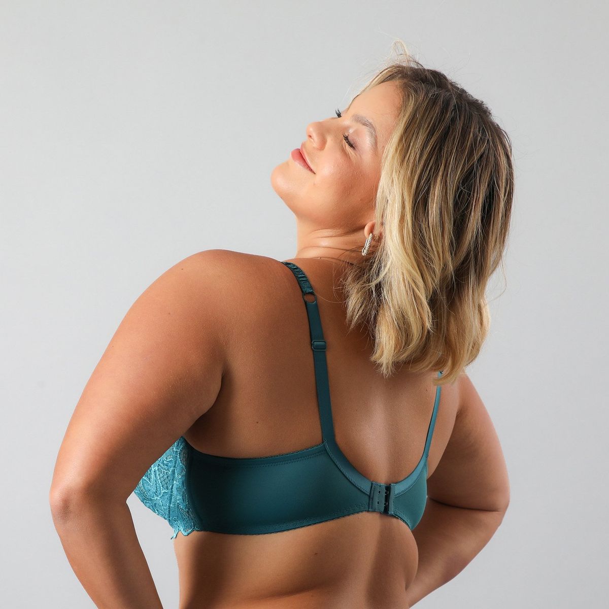 FLORES - Sostén Encaje Y Pasamaneria Mujer Flores