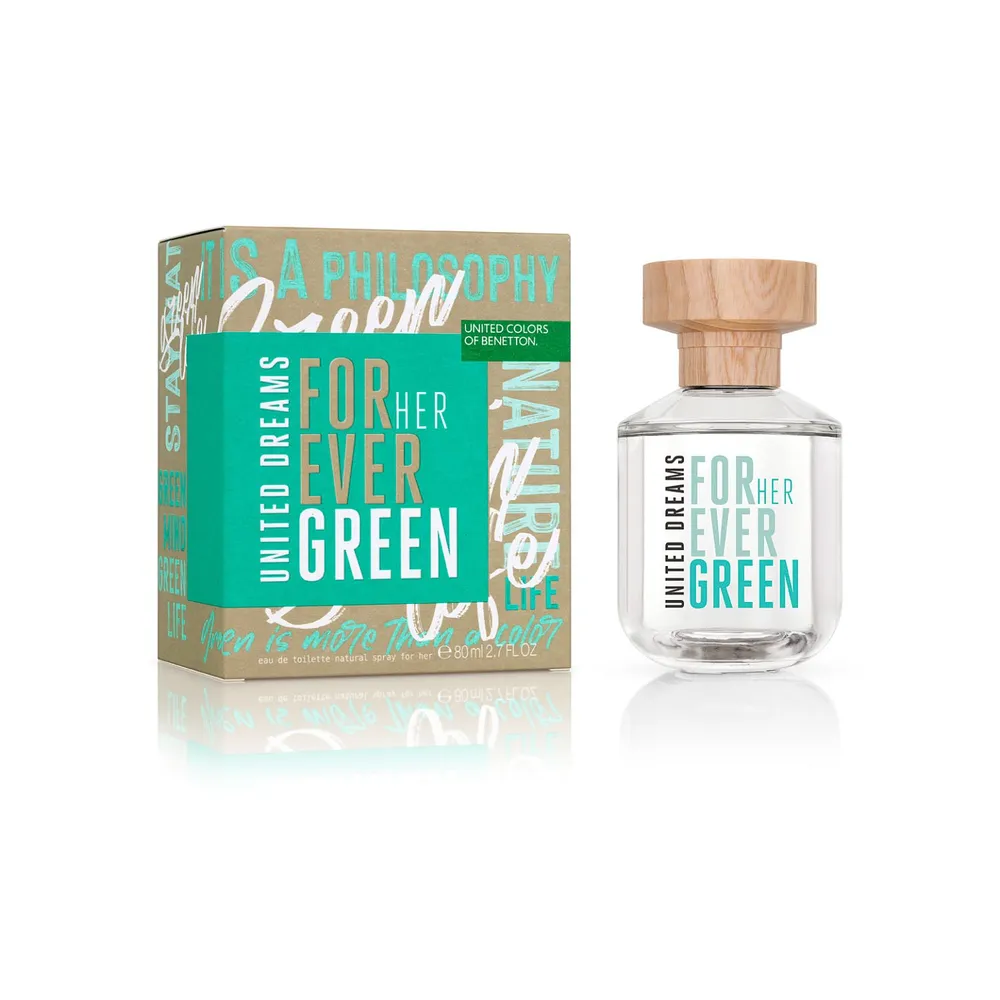 Benetton United Dreams Forever Green for Her EDT 80 ml, foto 2