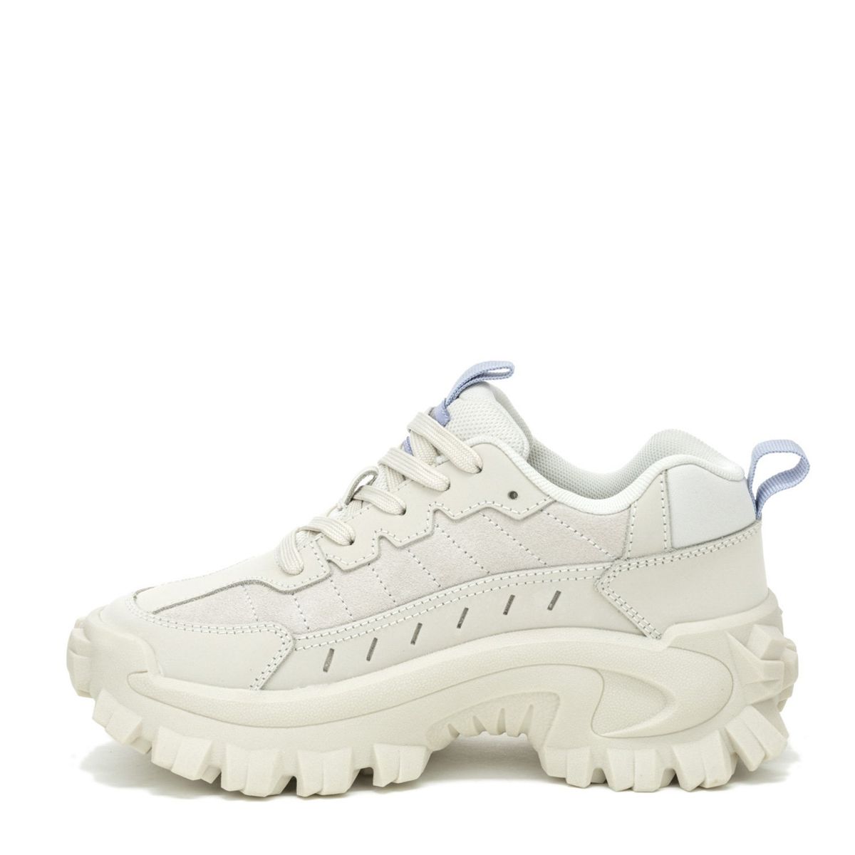 CAT - Intruder Ess Zapatilla Urbana Mujer Cuero Blanca Cat