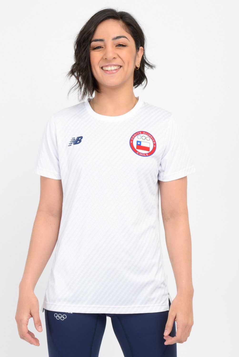 NEW BALANCE - Polera Team Chile Mujer New Balance