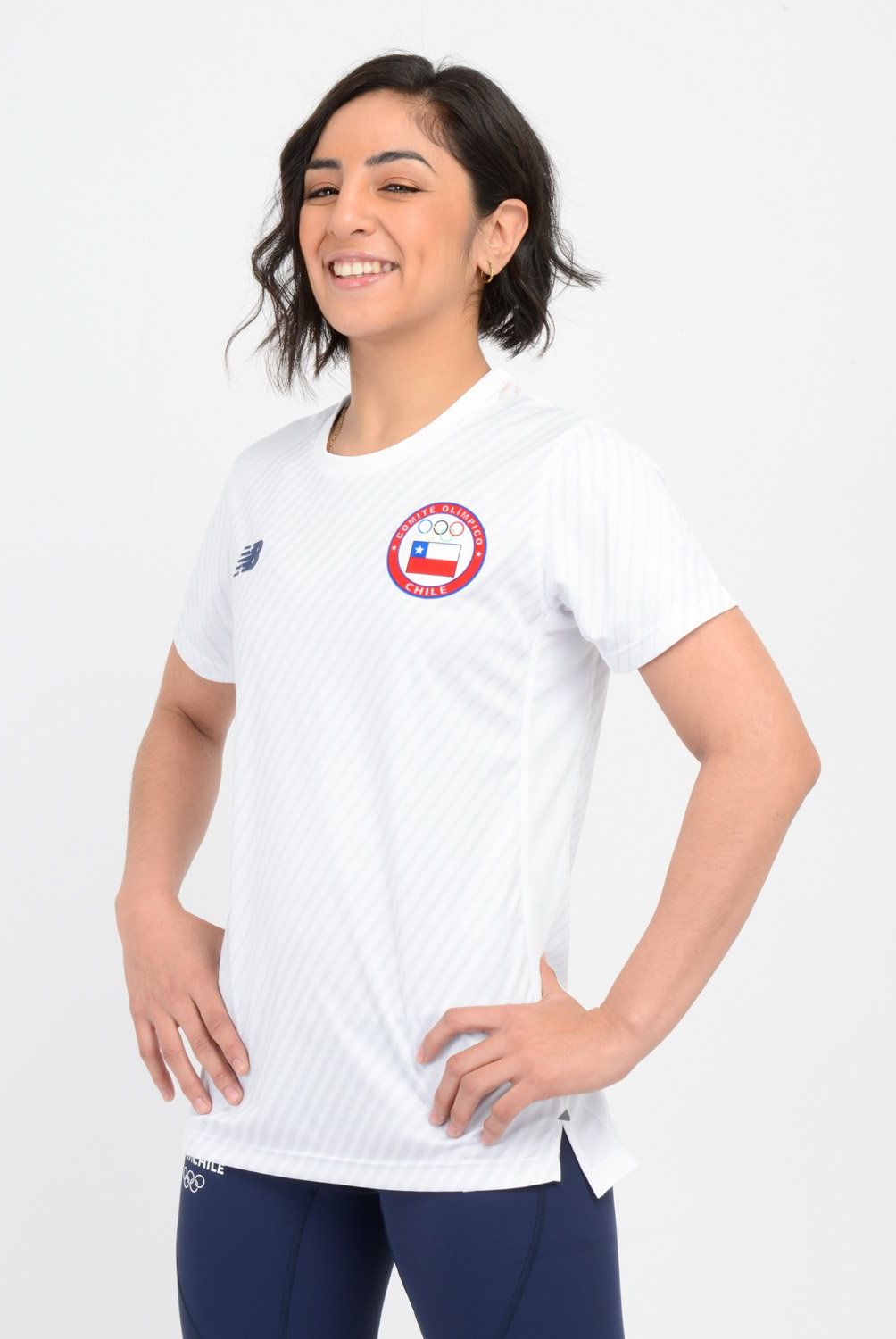 NEW BALANCE - Polera Team Chile Mujer New Balance