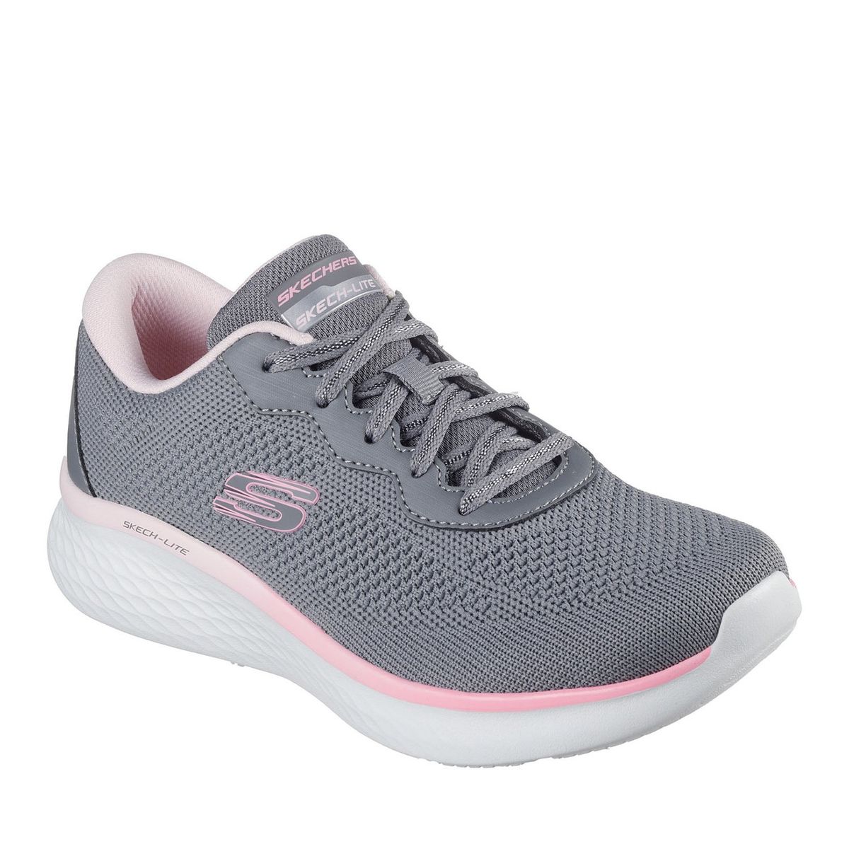 SKECHERS - Zapatilla Cross Training Mujer Gris Skechers