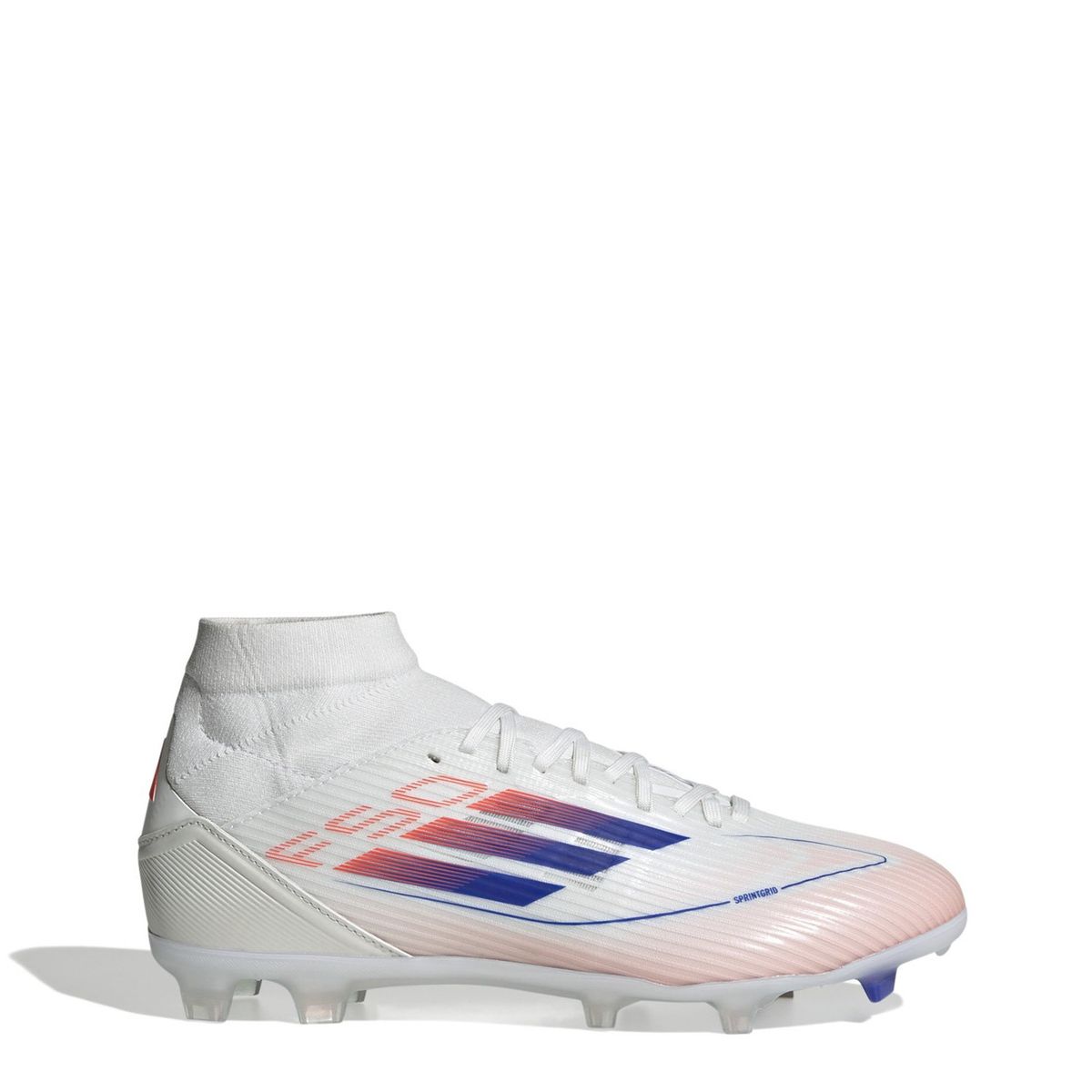 ADIDAS - F50 League Mid Fg/Mg W Zapatilla Fútbol Mujer Blanco Adidas