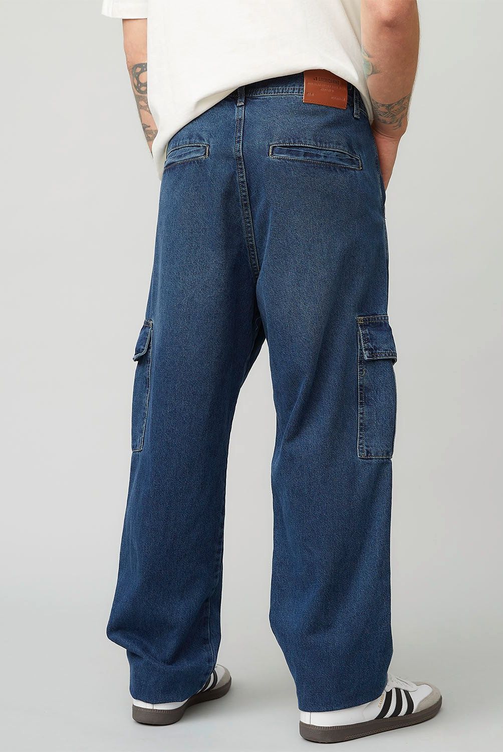 AMERICANINO - Jeans Cargo Fit Americanino Algodón Hombre