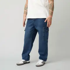 AMERICANINO - Jeans Cargo Fit Algodón Hombre