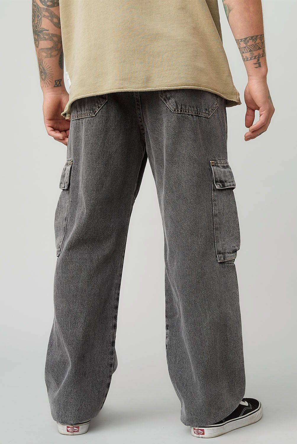 AMERICANINO - Jeans Americanino Cargo Straight Fit Hombre Algodón