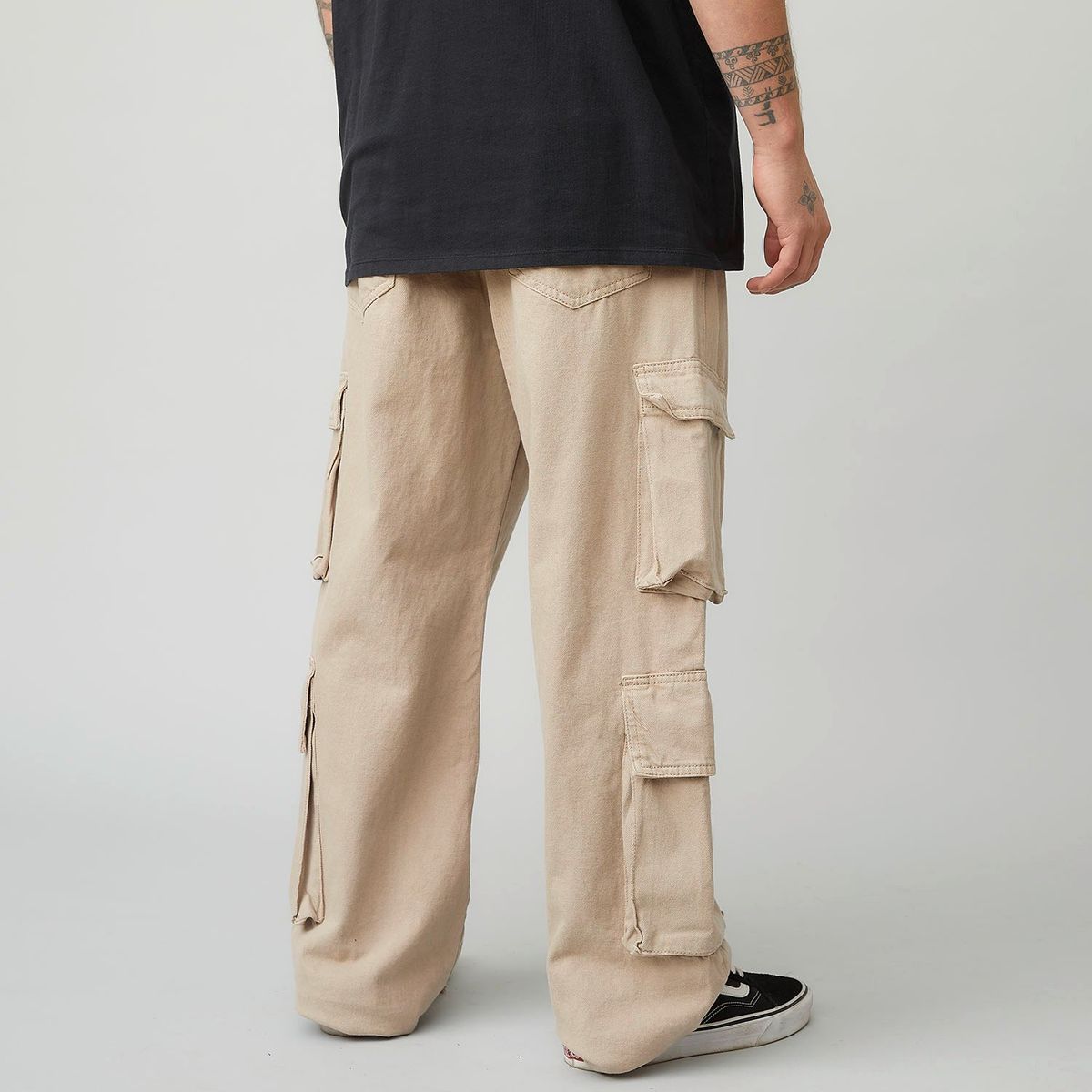 AMERICANINO - Jeans Cargo Straight Fit Americanino Hombre Algodón