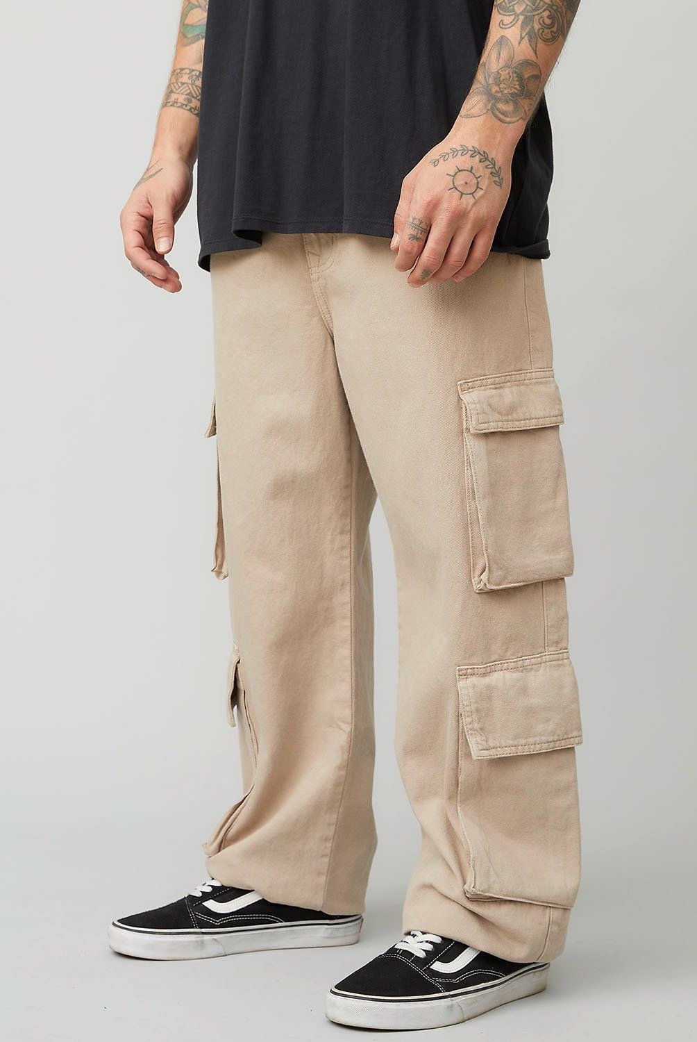 AMERICANINO - Jeans Cargo Straight Fit Americanino Hombre Algodón