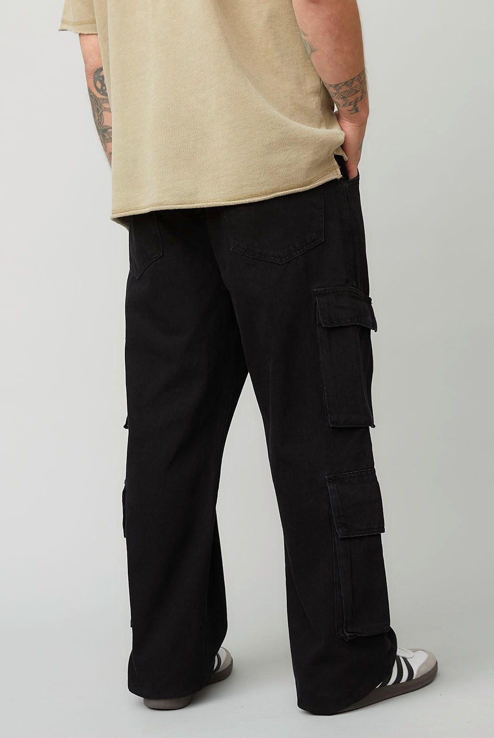 AMERICANINO - Jeans Cargo Straight Fit Americanino Hombre Algodón