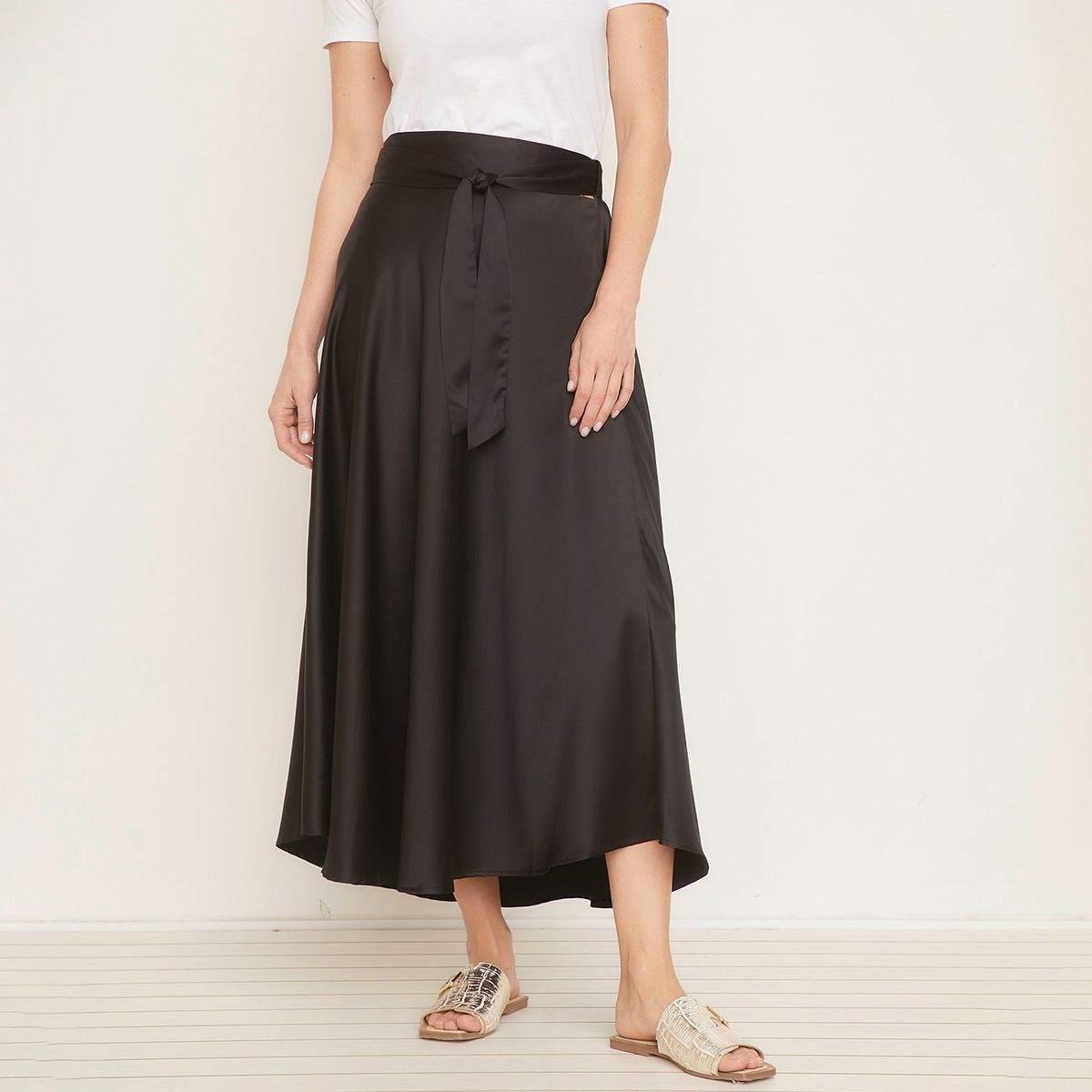 S COCCI - Falda Midi S.Cocci Flores Mujer