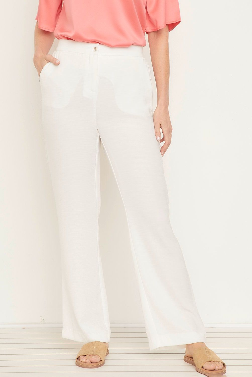 S COCCI - Pantalón S.Cocci Recto Tiro Medio Mujer Casual