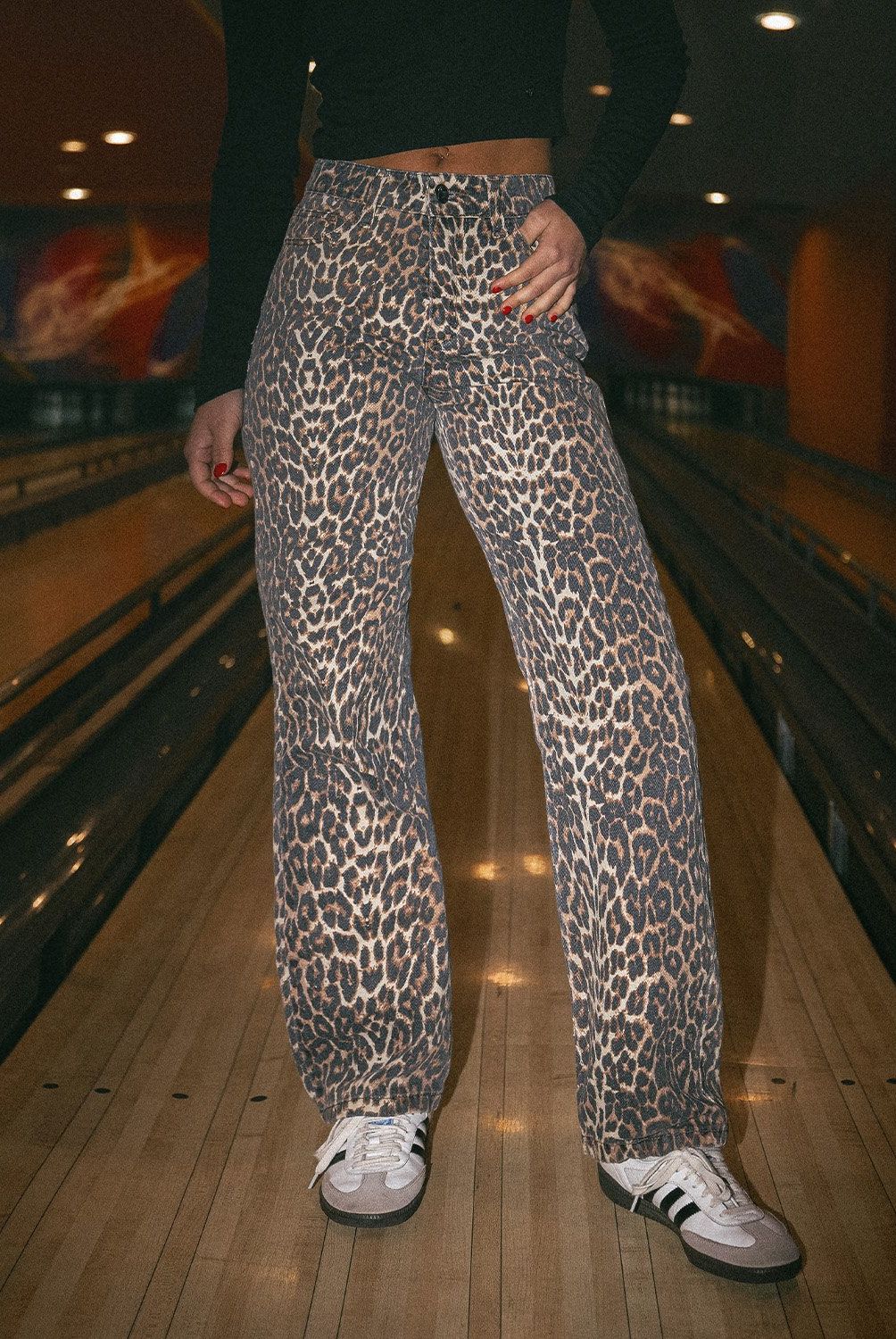 RAINDOOR - Pantalón Animal Print Mujer Raindoor