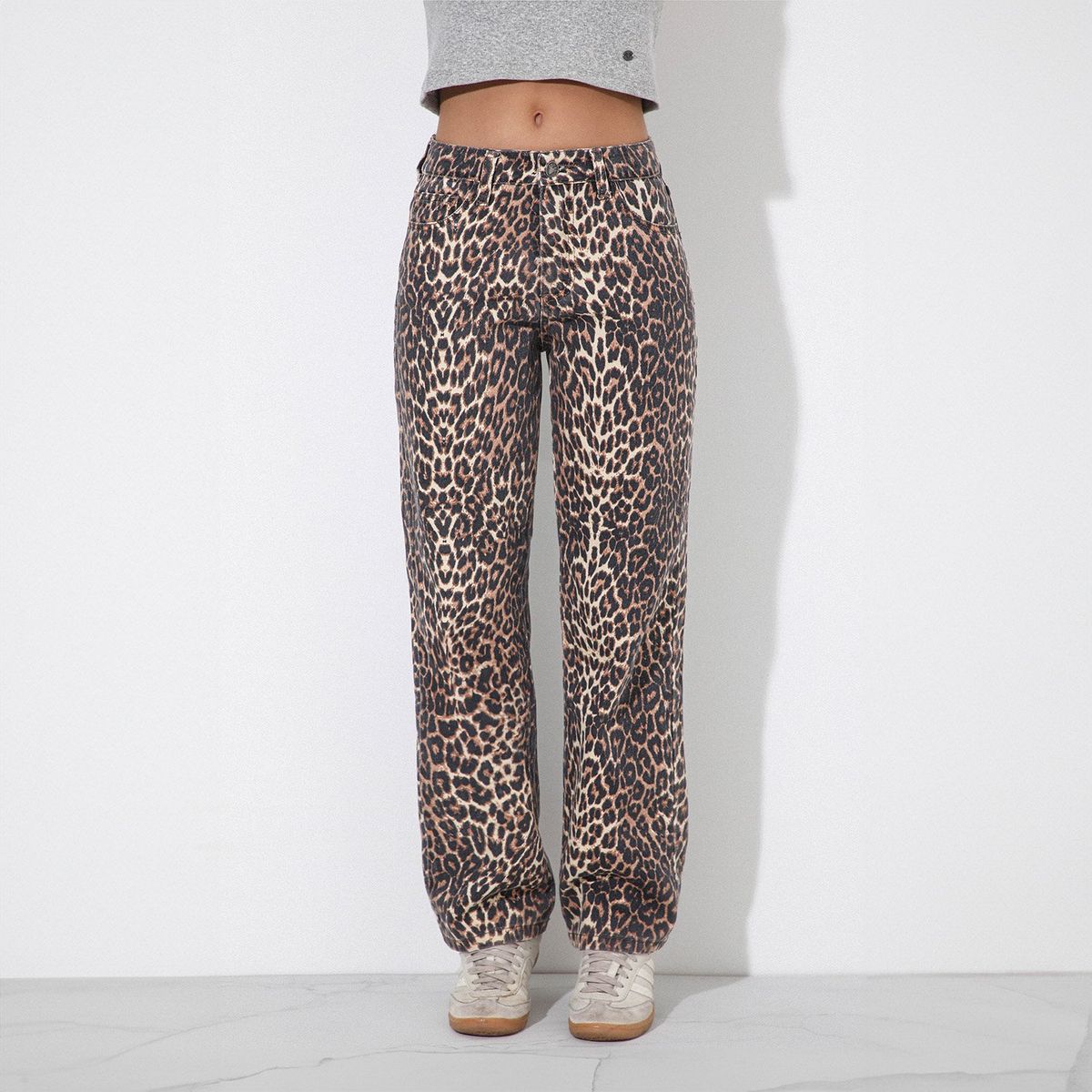 RAINDOOR - Pantalón Animal Print Mujer Raindoor