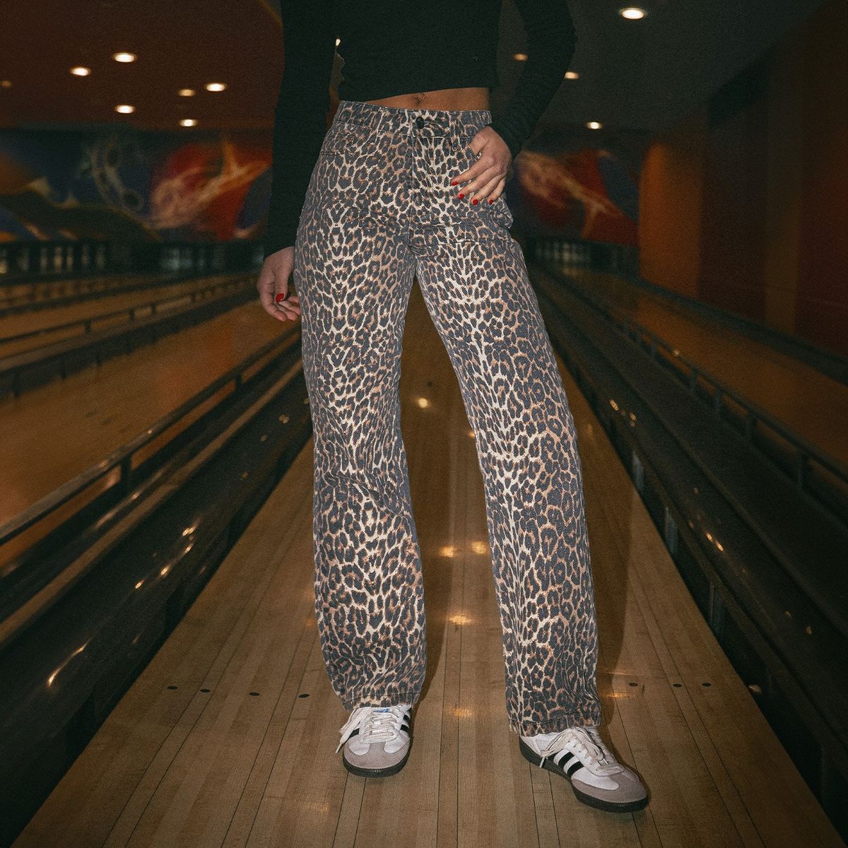 RAINDOOR - Pantalón Animal Print Mujer Raindoor