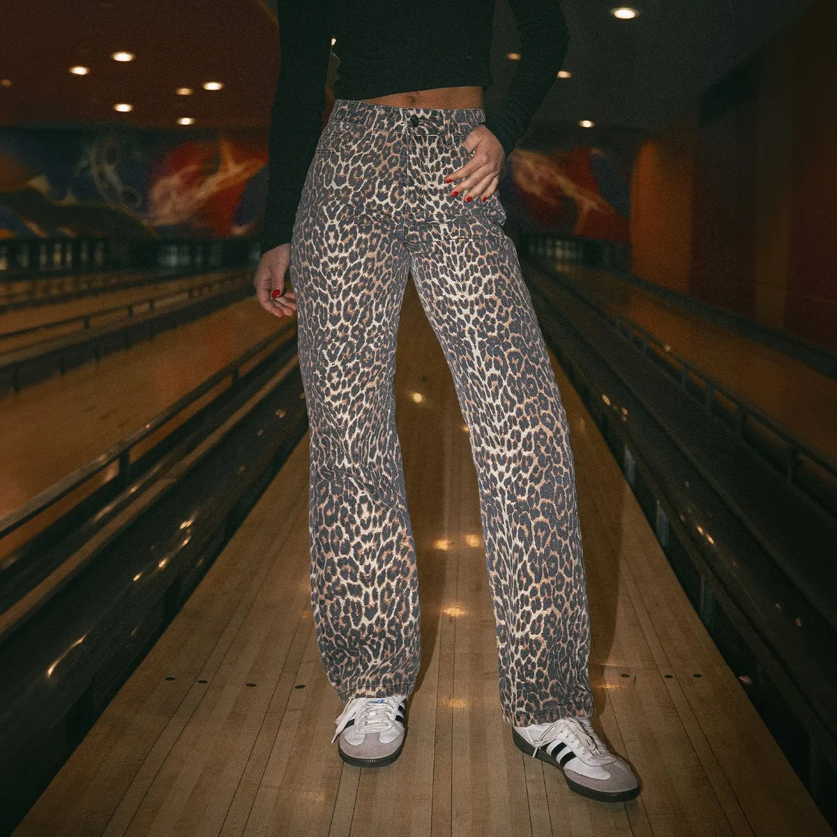 RAINDOOR - Pantalón Animal Print Mujer Raindoor