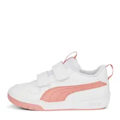 PUMA - Multiflex SL V PS Zapatilla Urbana Niña Blanco (28 a 35)