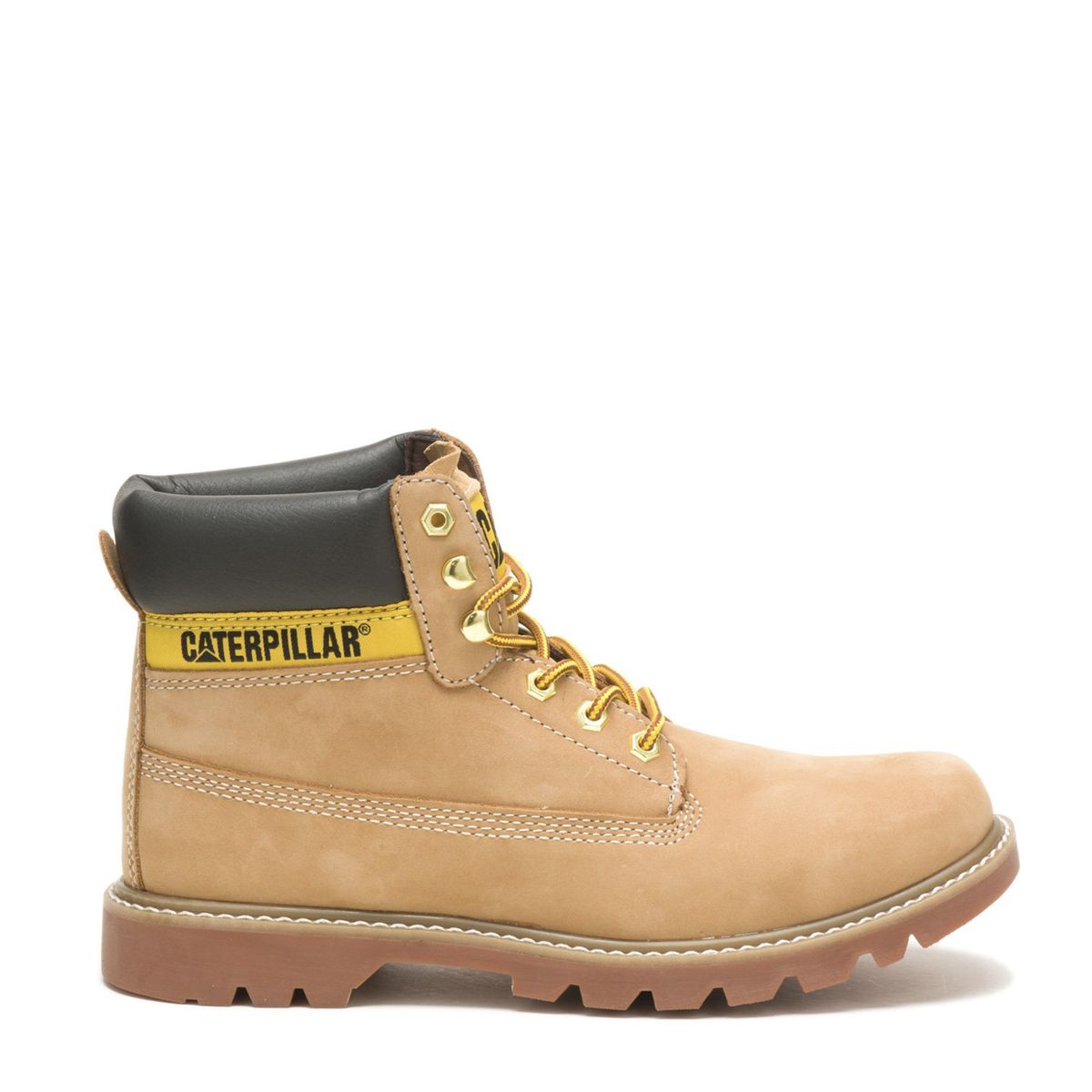 CAT - Colorado 2.0 Botín Hombre Cuero Amarillo Cat