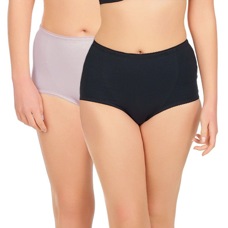 INTIME - Pack de 2 Calzones Tiro Alto Mujer Intime