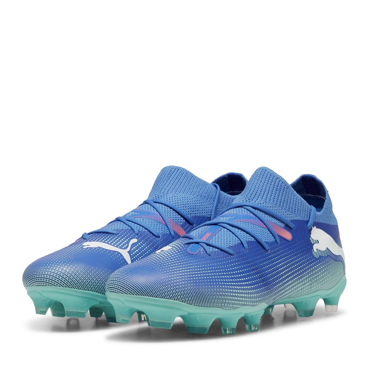 PUMA - Future 7 Match Fg/Ag Wns Zapatilla Fútbol Mujer Azul Puma